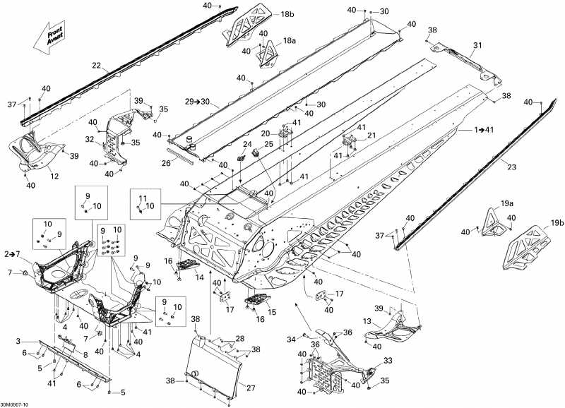  ski-doo - Frame