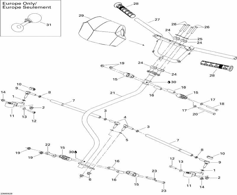 Ski-doo - Steering