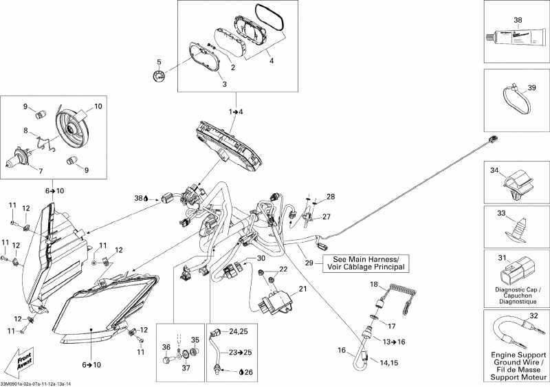 snowmobile ski-doo -  System 800r