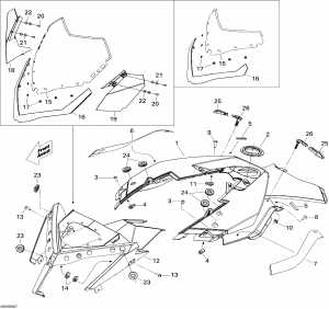 09-    Console (09- Windshield And Console)