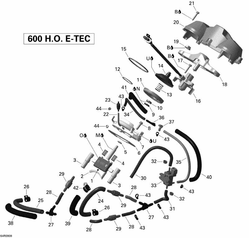 snowmobile Skidoo MX Z Renegade 600 H.O. E-TEC, 2009 ������ - 3d Rave