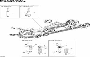 08-   Shocks Renegade X (08- Rear Suspension Shocks Renegade X)