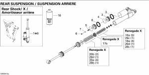 08- Take Apart Shock, Rear X (08- Take Apart Shock, Rear X)