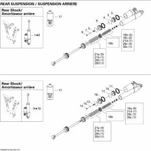 08- Take Apart Shock, Rear 2 X (08- Take Apart Shock, Rear 2 X)