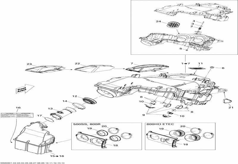 snowmobile Skidoo MX Z Trail, 2009 - Air   System