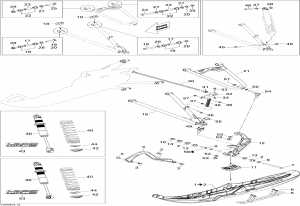 07-     X (07- Front Suspension And Ski X)