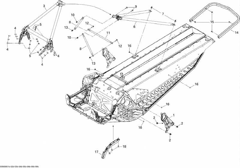  BRP SkiDoo MX Z X 600 H.O. ETEC, 2009  -   Components 2