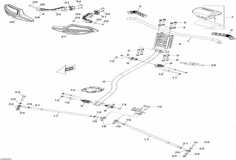 snowmobile Skidoo MX Z X 600RS, 2009  -  