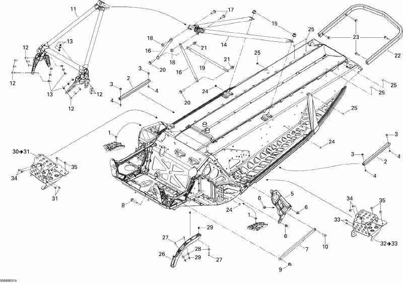  Ski Doo - Frame And Components 2