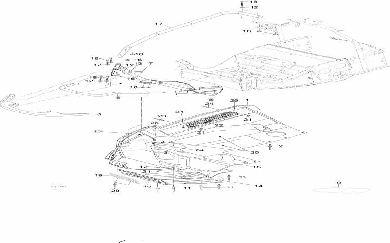  Ski Doo Skandic SUV 600 Europe, 2009  - 31l0901