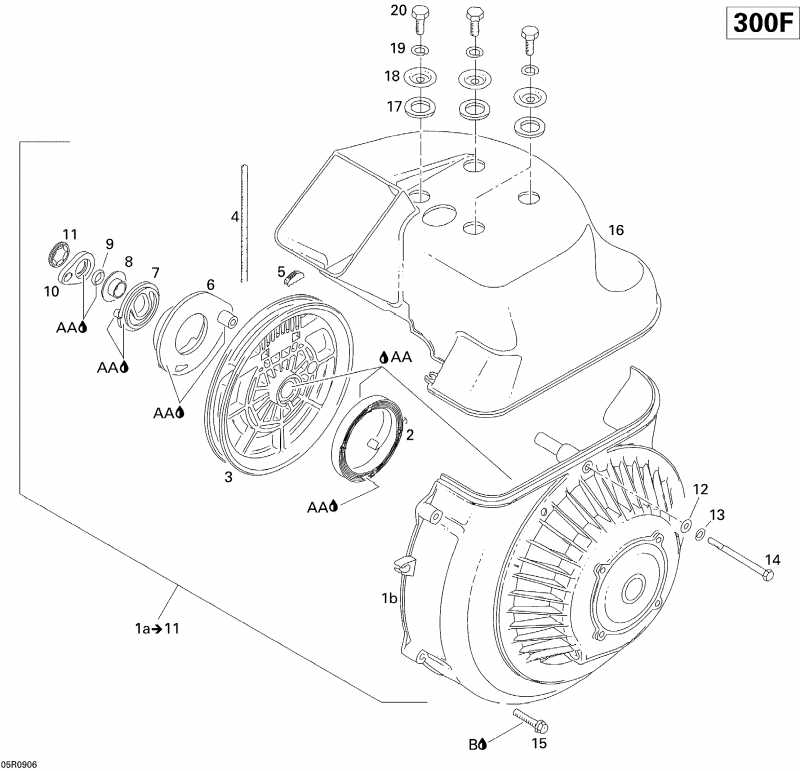  ski-doo Skandic Tundra, 2009 - Rewind Starter