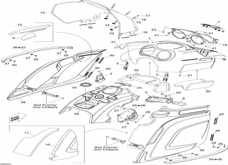 Ski Doo Skandic Tundra, 2009 - Hood