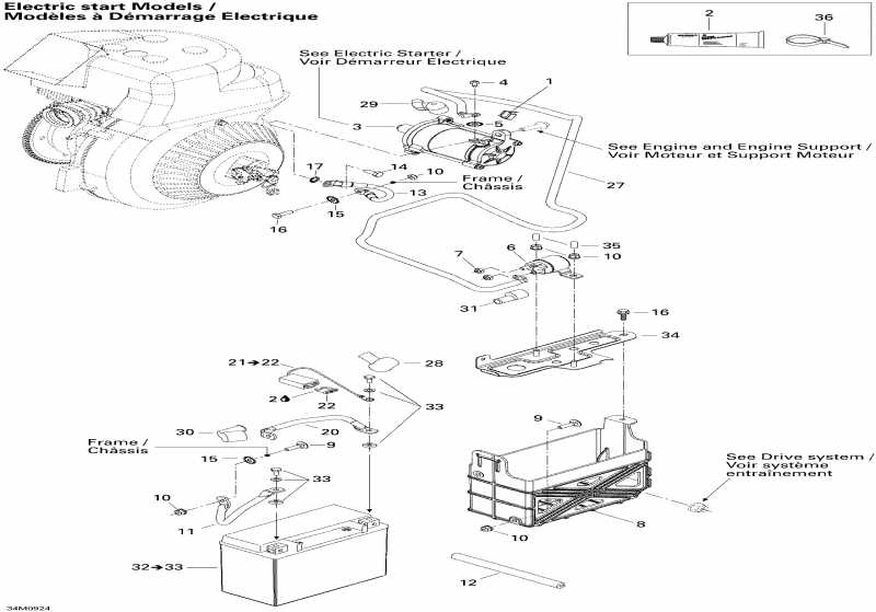    Skandic Tundra, 2009 - Battery And Starter