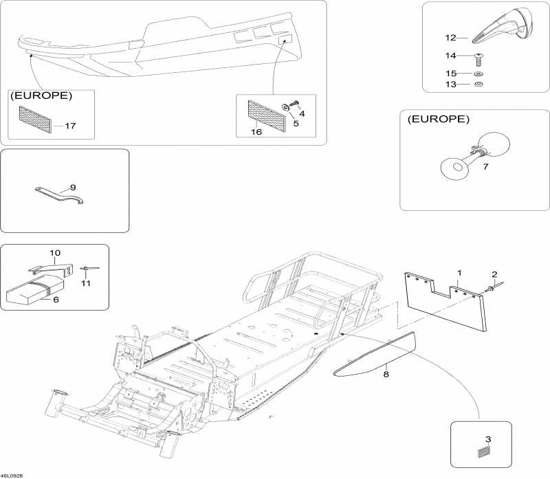 snowmobile SkiDoo - Utilities