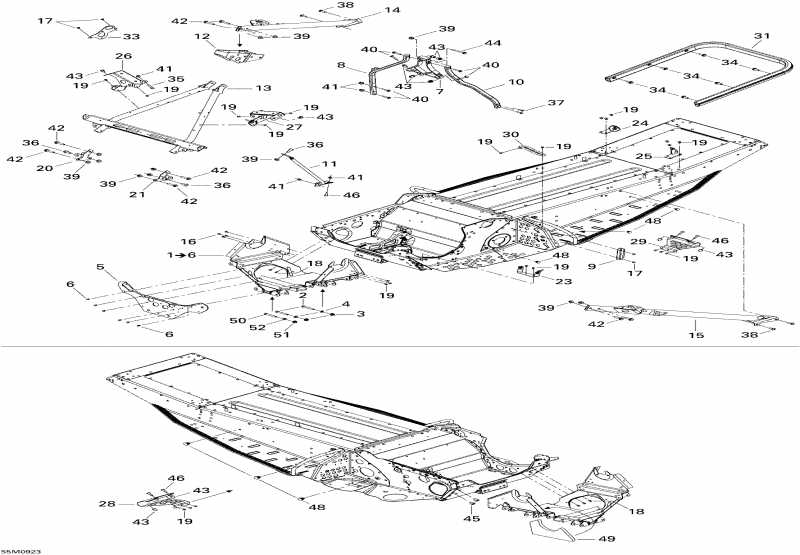 �������� Ski-doo - Frame And Components