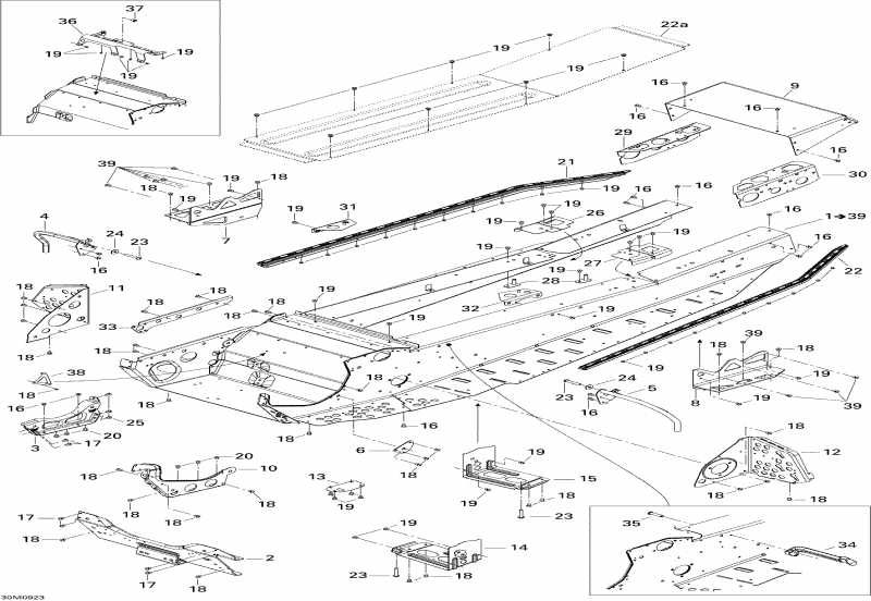  BRP SkiDoo - Frame