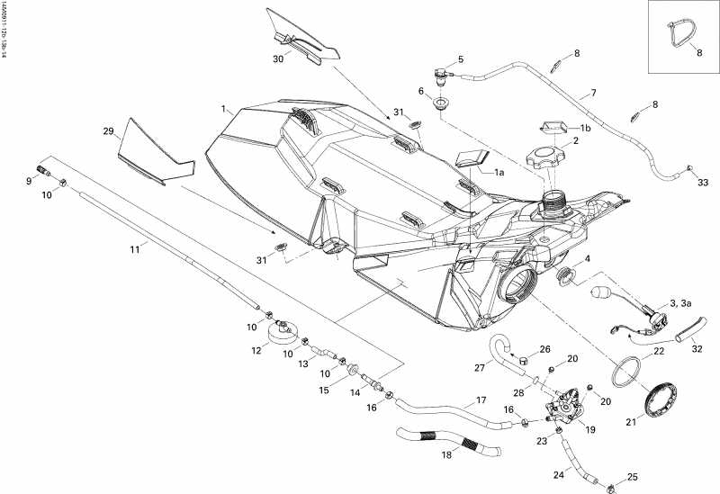  Skidoo Summit HillClimb Edition, 2009  - Fuel System