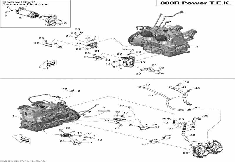 Skidoo  Summit X 800R Power T.E.K., 2009 - 800r