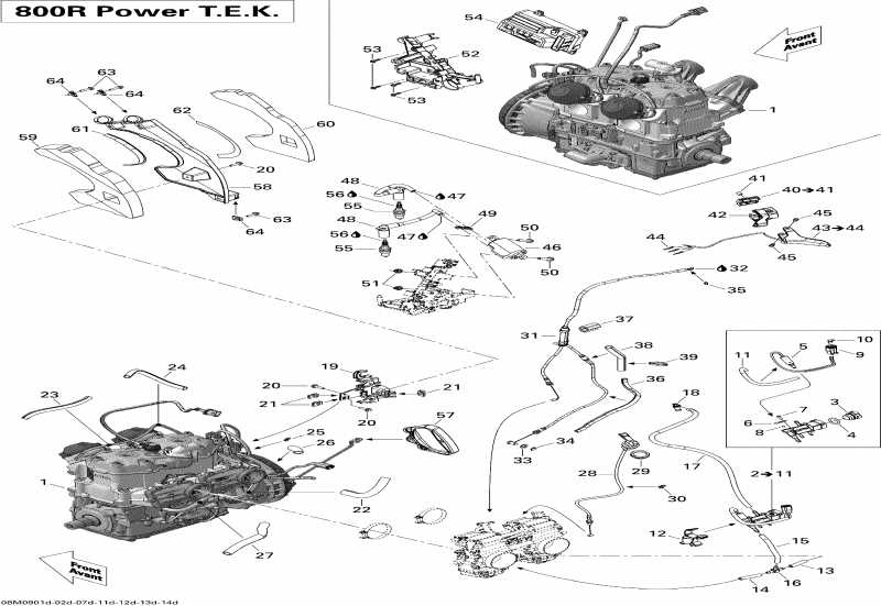   Summit X 800R Power T.E.K., 2009 - 800r