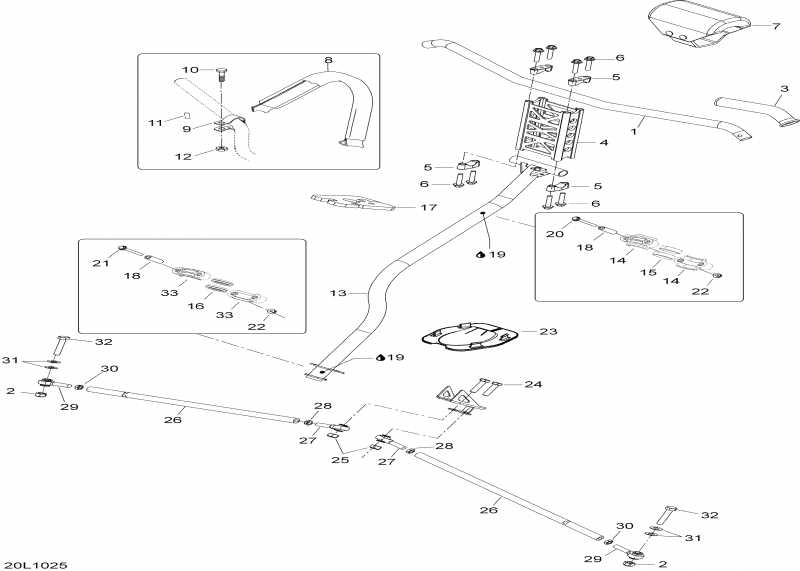 �������� Skidoo ����������� Expedition TUV 1200 REV-XU, 2010 - Steering