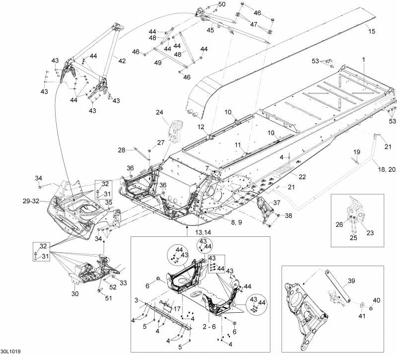  ski-doo - Frame