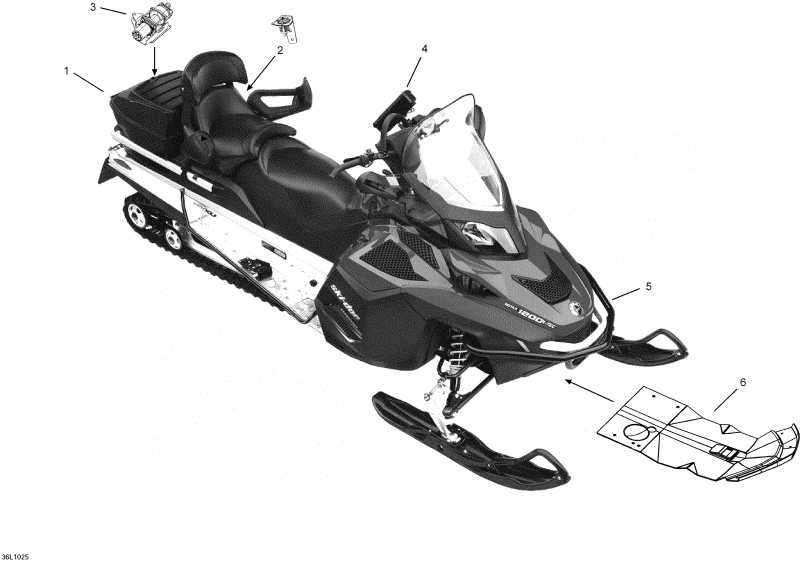  ski-doo Expedition TUV SE 600HO SDI XU, 2010 - ions Se