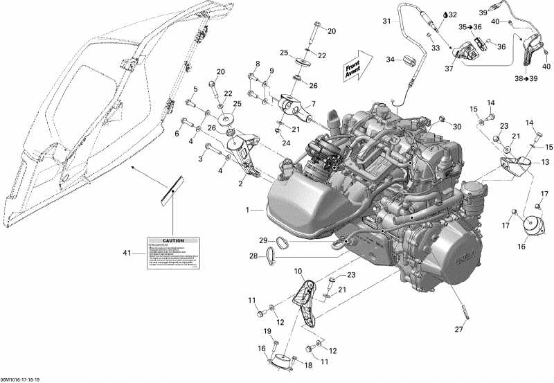 Ski Doo - Engine 1200