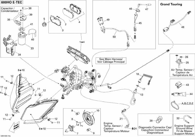 ski-doo  Grand-Touring LE 600HO ETEC, 2010 - Electrical System 600ho Etec