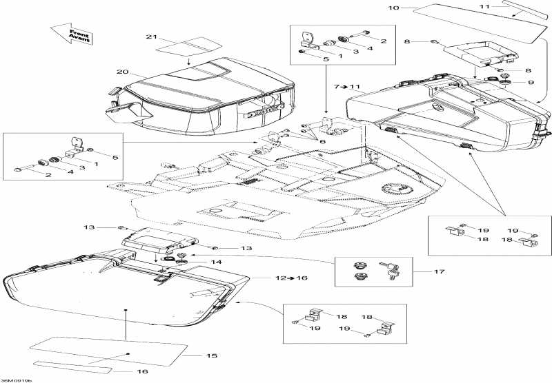   Grand-Touring SE 1200, 2010 - Luggage Rack Se