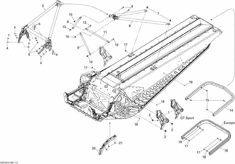 �������� Skidoo ����������� Grand-Touring Sport 600, 2010 - ���� � Components 2