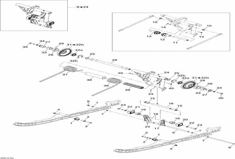  Ski Doo GSX LE 1200, 2010  - Rear Arm 1, Le