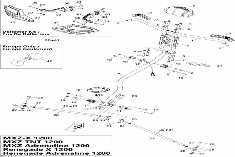  SKIDOO  MX Z TNT 1200, 2010 -   1200