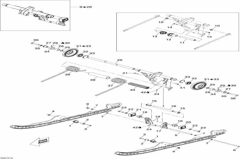 �������� SkiDoo MX Z TNT 1200, 2010 ������ - Rear �����