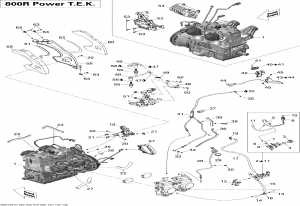 01-    Sport 2- 800r Ptek (01- Engine And Engine Support 2- 800r Ptek)