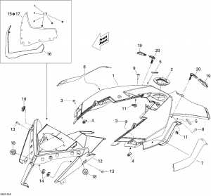 09-    Console (09- Windshield And Console)