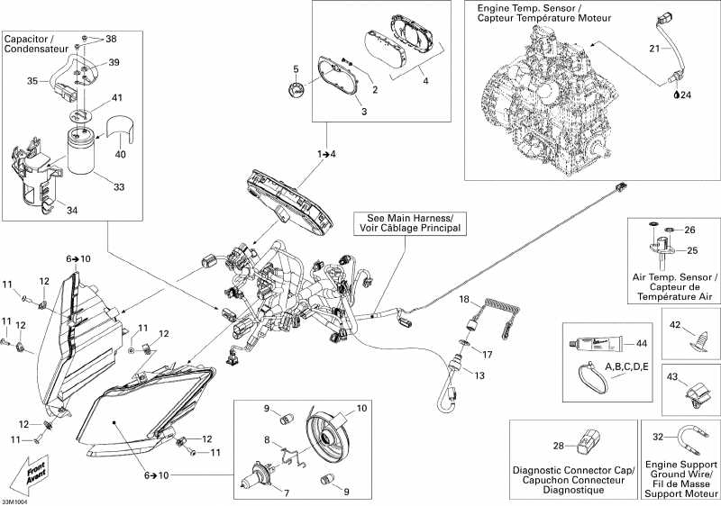 Ski Doo ����������� MX Z X 800R ETEC, 2010 - Electrical System