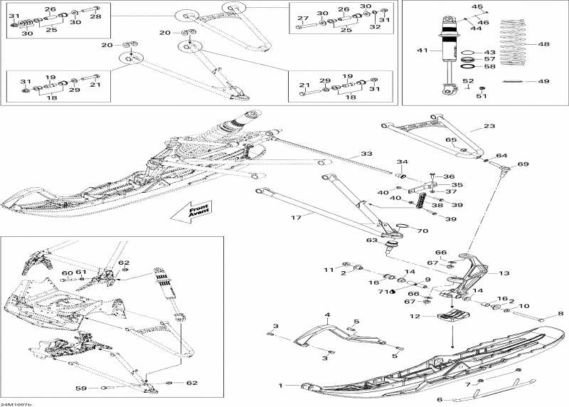 ski-doo - Front Suspension And Ski Bc