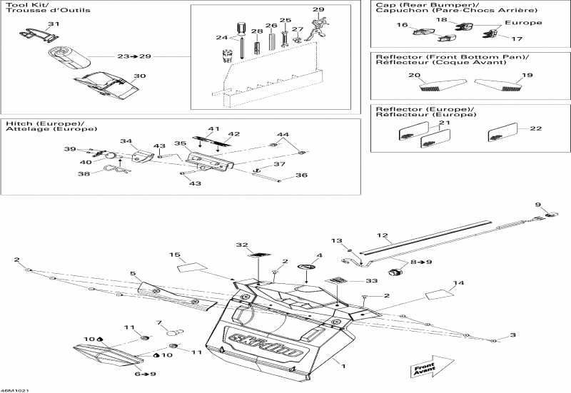 Skidoo Renegade Sport 550F, 2010 - Utilities