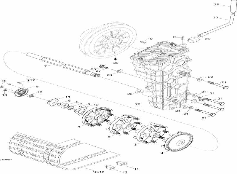 Skandic SUV 550F, 2010 - Drive System