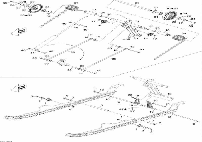 ��������  Skandic Tundra, STD, SPORT, LT, 2010 - Rear Arm Lt