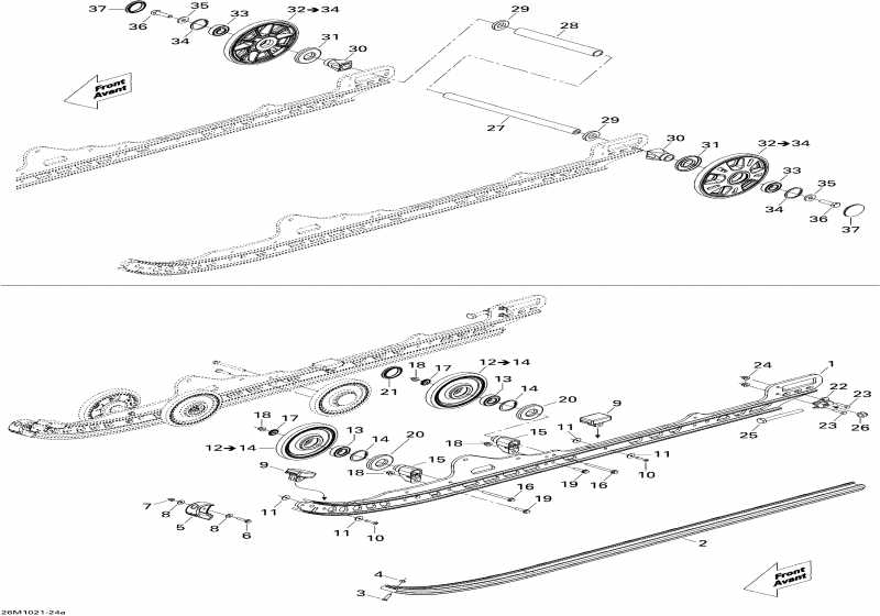 Skidoo - Rear Suspension Std & Sport