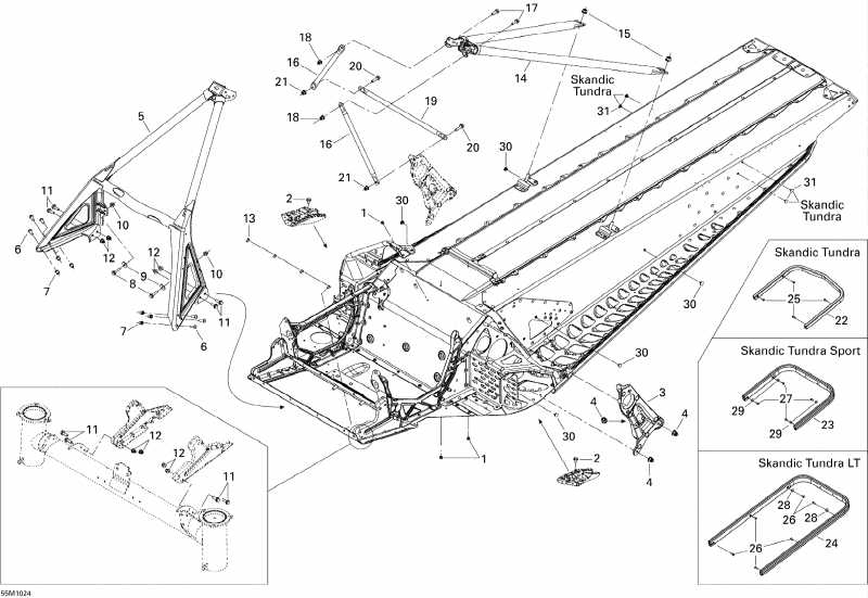Skidoo - Frame And Components