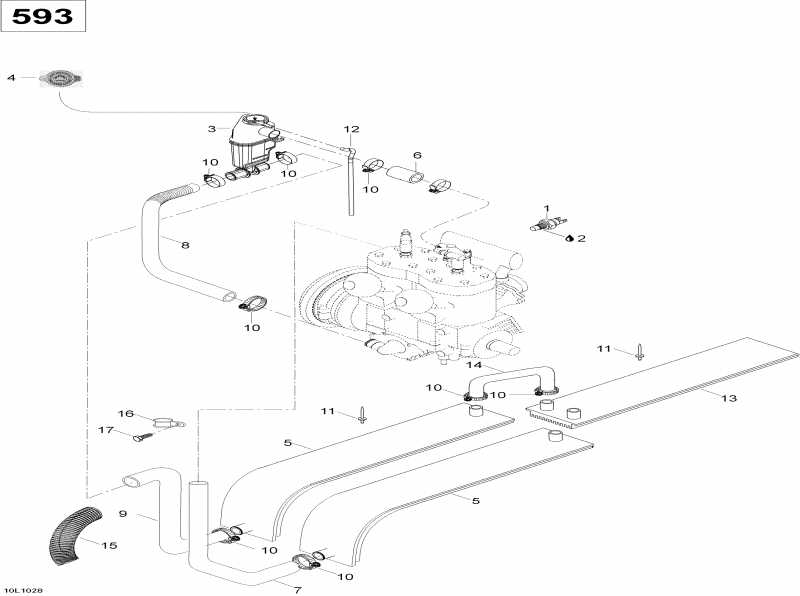 snowmobile   Skandic WT 600, 2010 -  System
