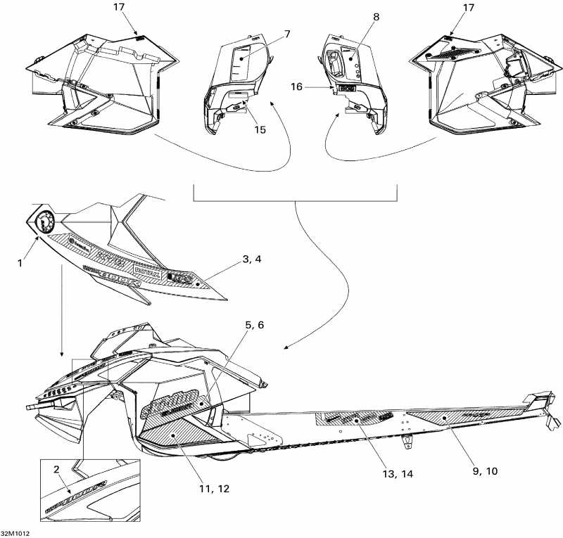  BRP SkiDoo  Summit HillClimb, 2010 - Decals