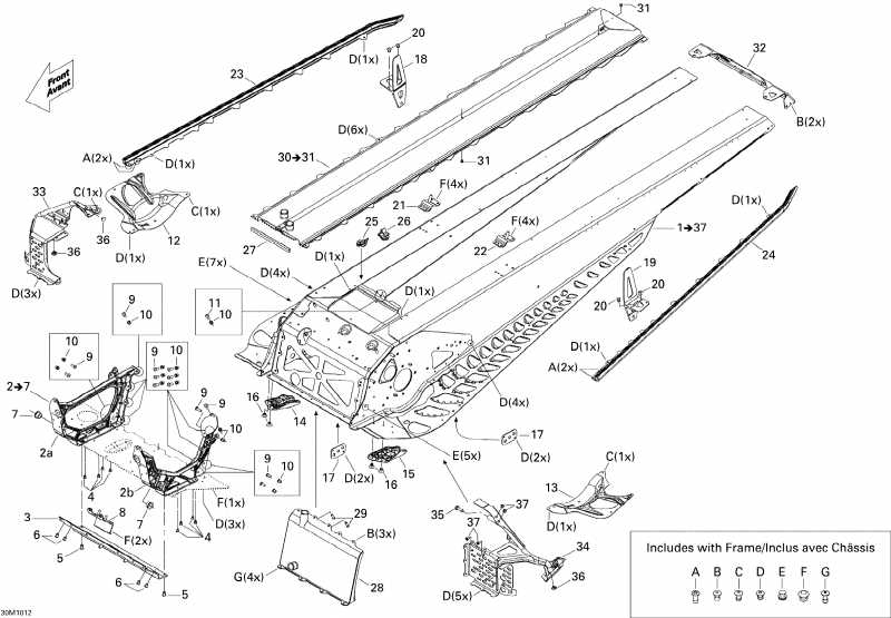  Ski-doo - Frame