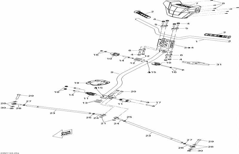 Grand Touring LE 600HO ETEC XR, 2011 - Steering