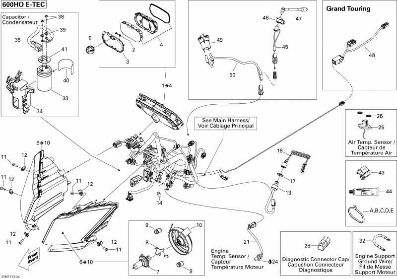 snowmobile Ski Doo -  System