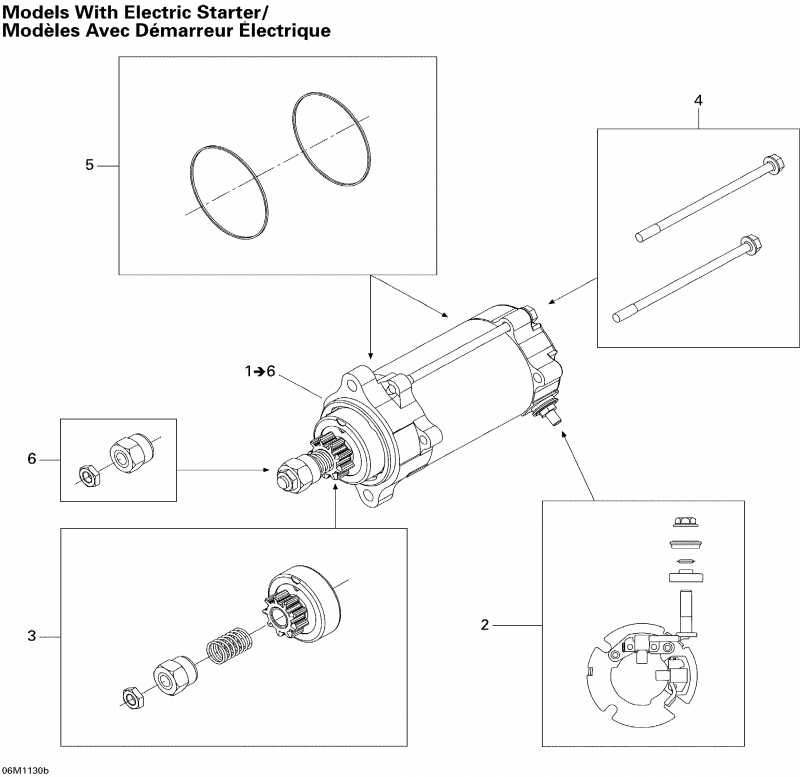  ski-doo - Electric Starter North America