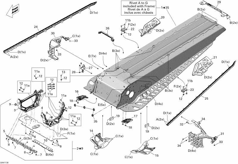  Ski Doo - Frame