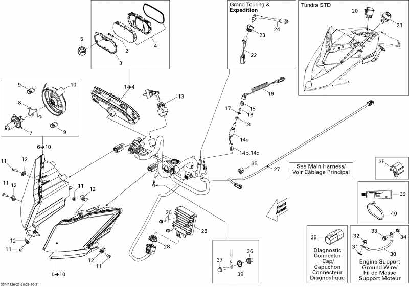 Grand Touring Sport 550F XP-FAN, 2011  - Electrical System